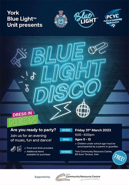 York Blue Light Disco