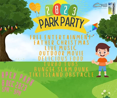 Corrigin 2023 Park Party