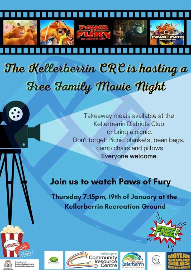 Kellerberrin CRC Free Family Movie Night