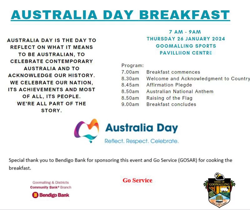 Goomalling Australia Day