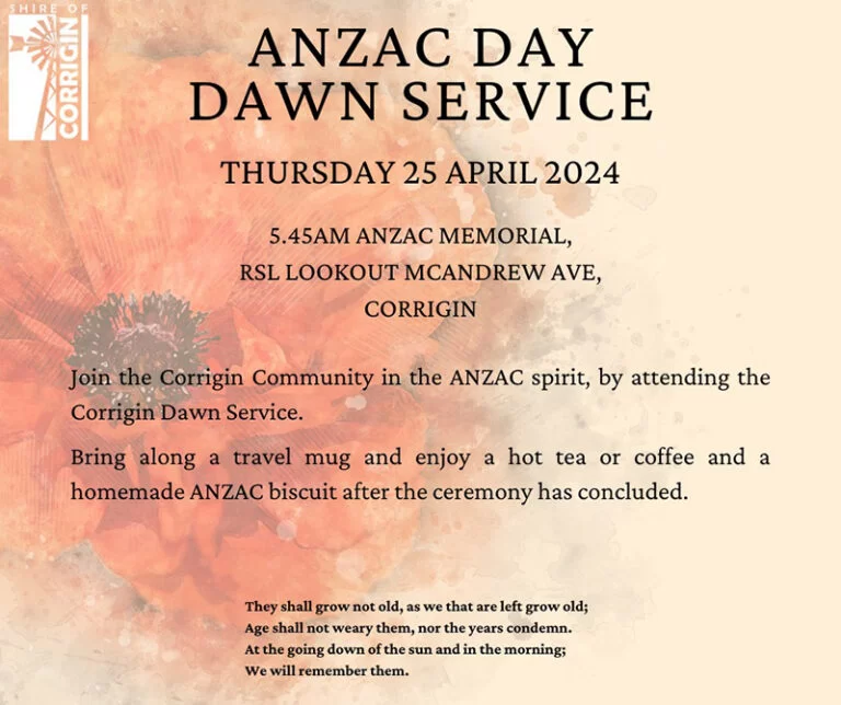 ANZAC Day Corrigin
