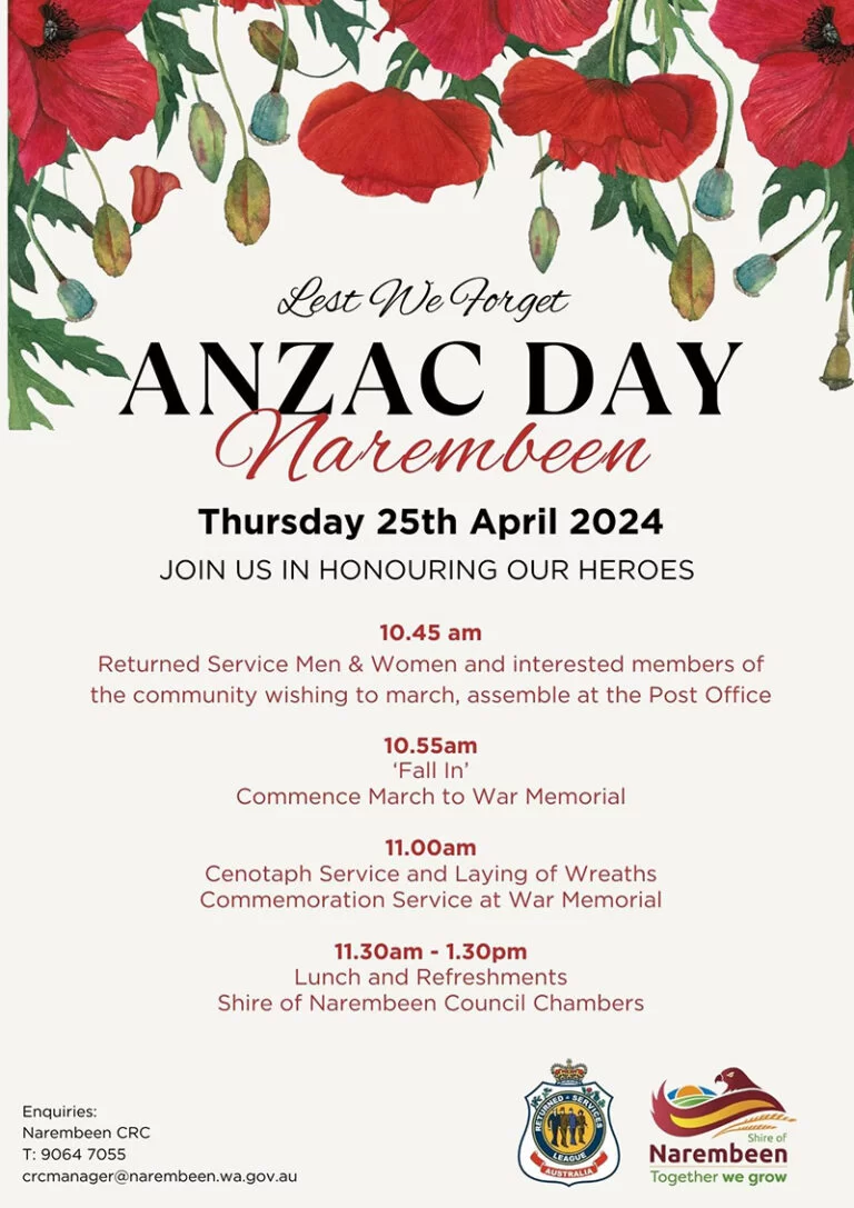 ANZAC Day Narembeen