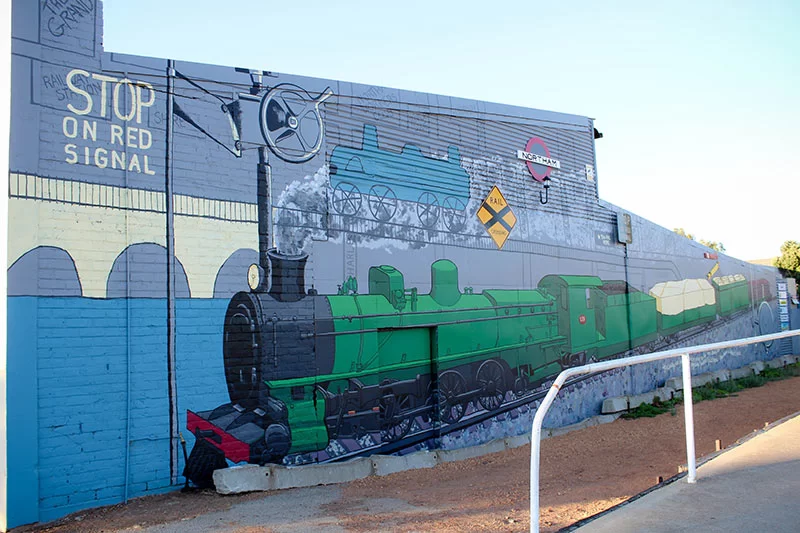 Northam Railway Mural