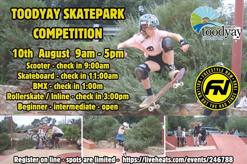 Toodyay Skatepark Competition