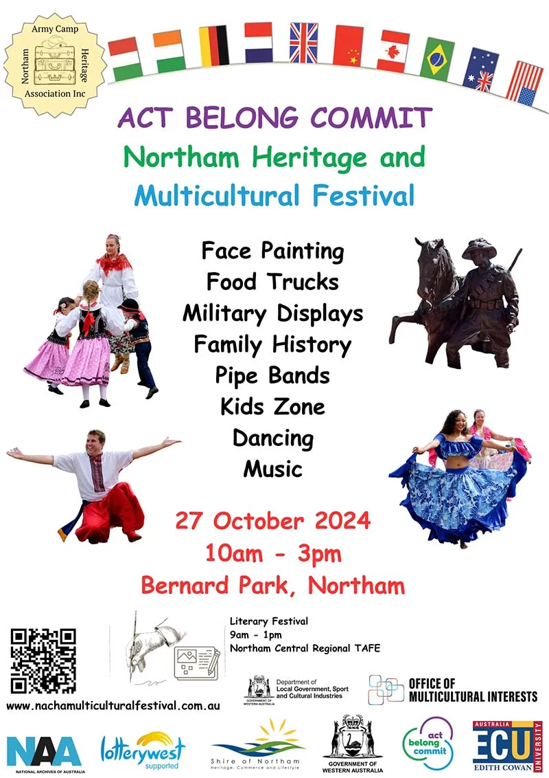 Northam Heritage and Multicultural Festival 2024