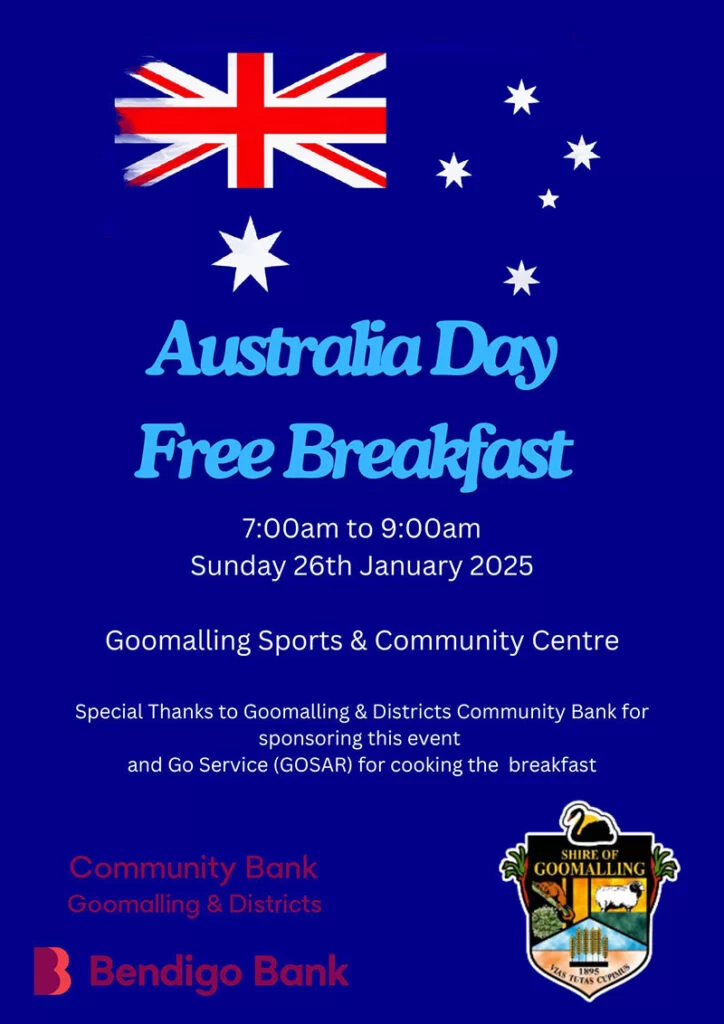 Goomalling Australia Day 2025