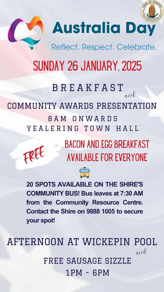 Wickepin Australia Day 2025
