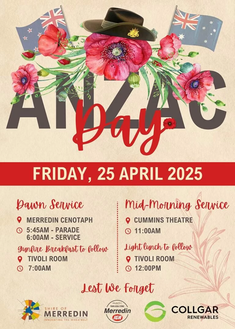 Merredin Anzac Day 2025
